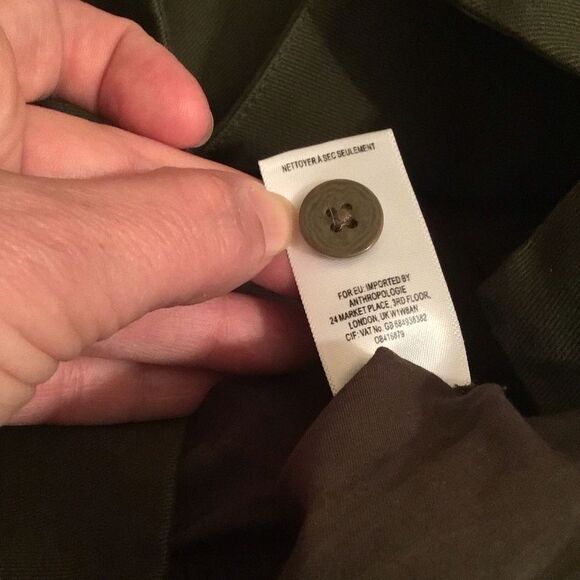 ANTHROPOLOGIE HOLDING HORSES COLOR BLOCK UTILITY MINI SKIRT - Picture 7 of 8